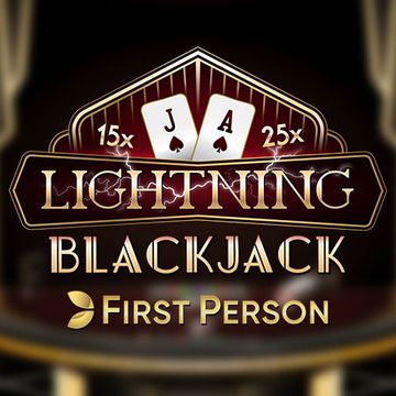 First Person Lightning Blackjack