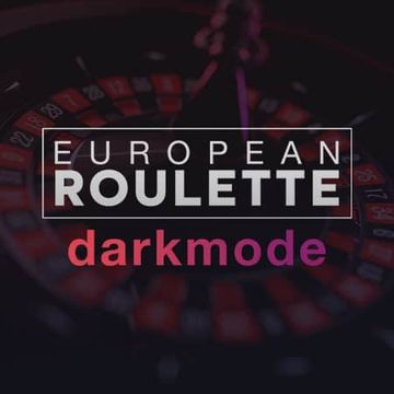 European Roulette: Dark Mode